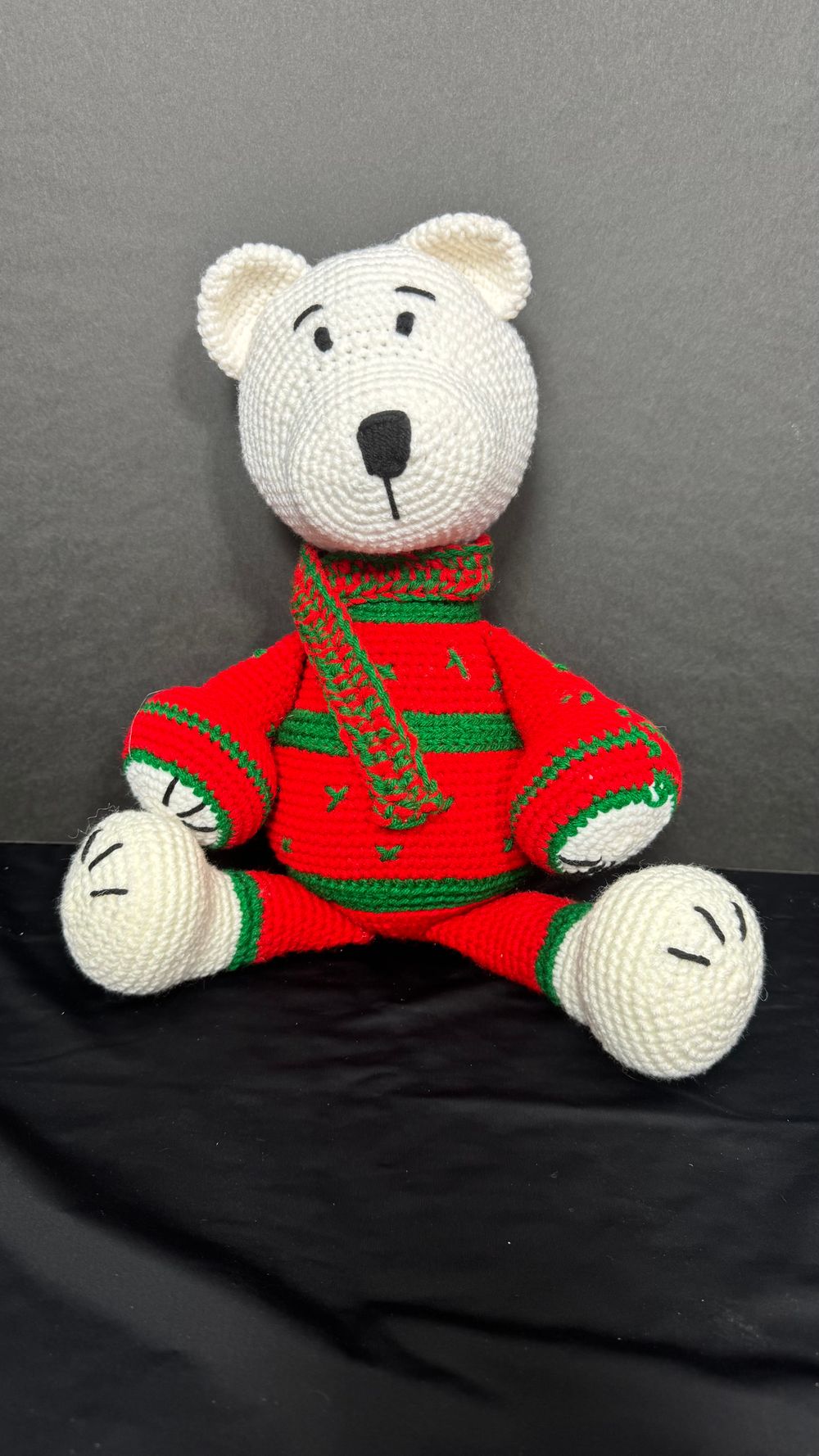 White Christmas Bear