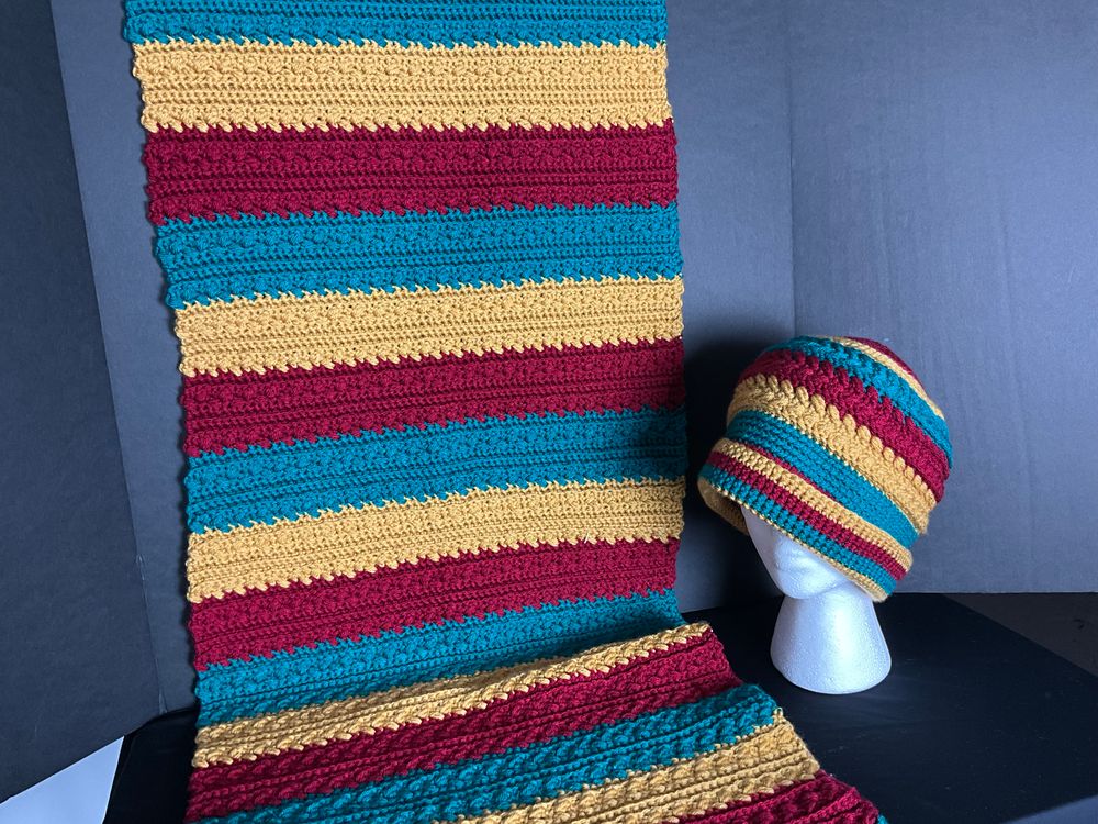 Beanie and matching wrap